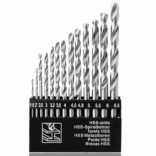 High-Strength 4-Flute Serrated Eccentric Drill Bit Kit