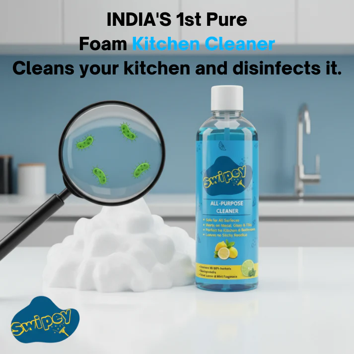 Swipey Shine - India’s No.1 All-Purpose Cleaner (Buy 1 Get 3 Free)