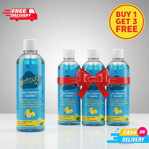 Swipey Shine - India’s No.1 All-Purpose Cleaner (Buy 1 Get 3 Free)